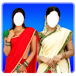 Women half saree Apk