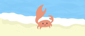 Kawaii crab