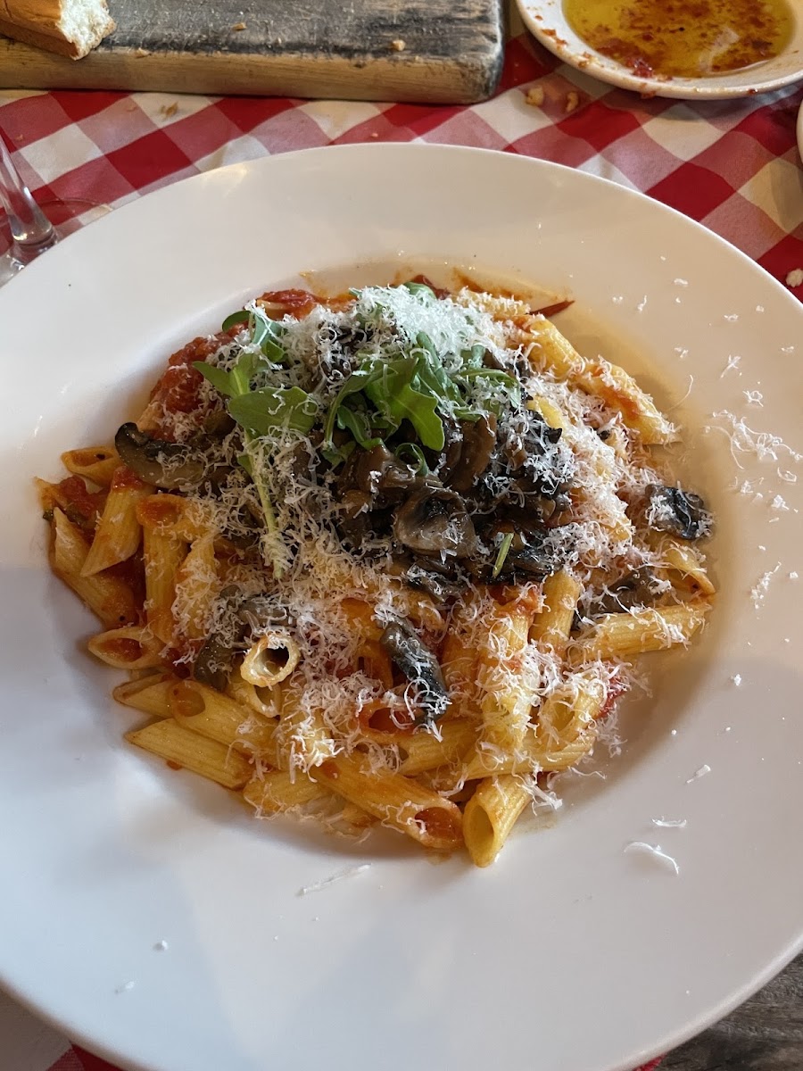 Gluten-Free Pasta at Pia's Trattoria