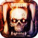 ダウンロード Skull Theme: Skeleton Hellfire wallpaper  をインストールする 最新 APK ダウンローダ