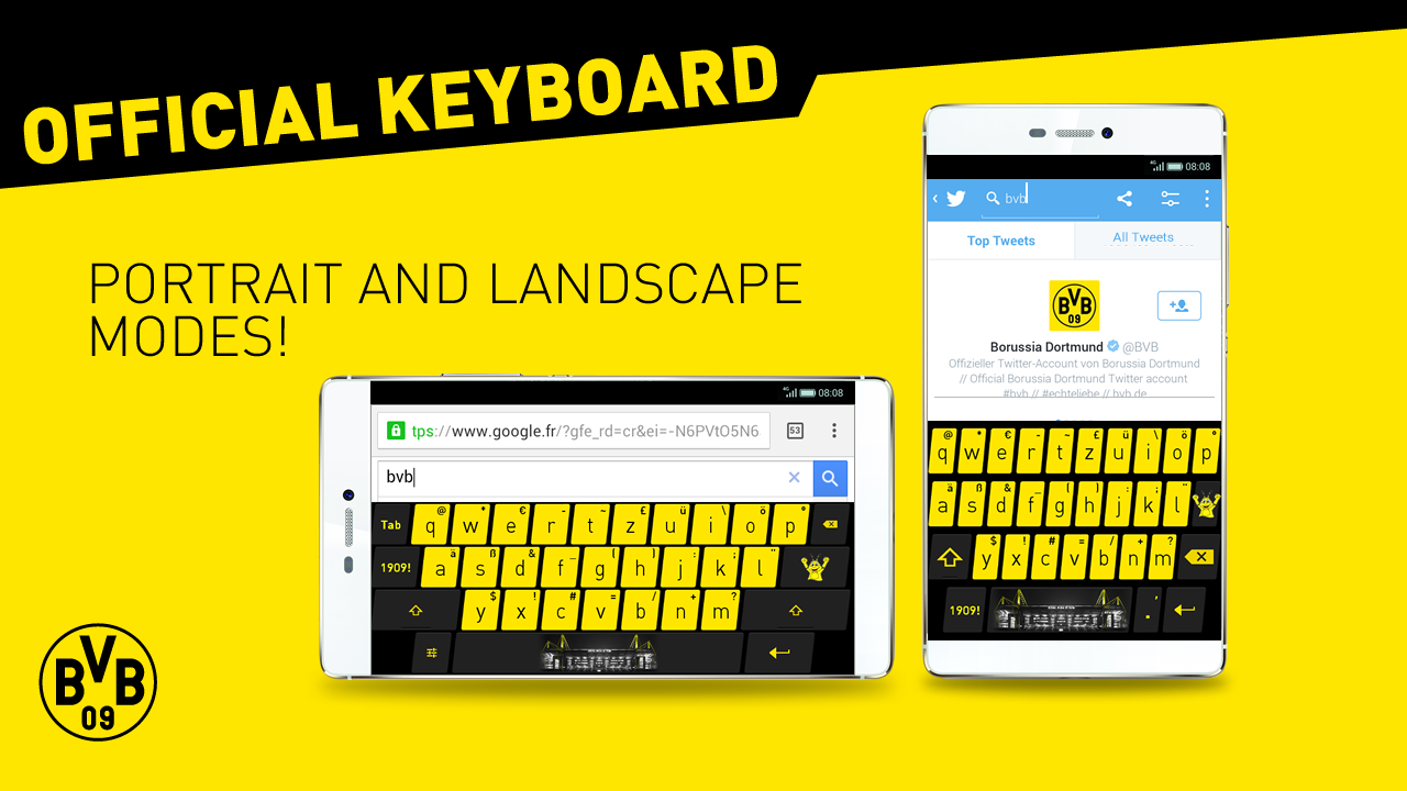 Android application BVB-Keyboard screenshort