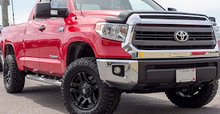 Wheels and tires for a Toyota Tundra - Ottawa