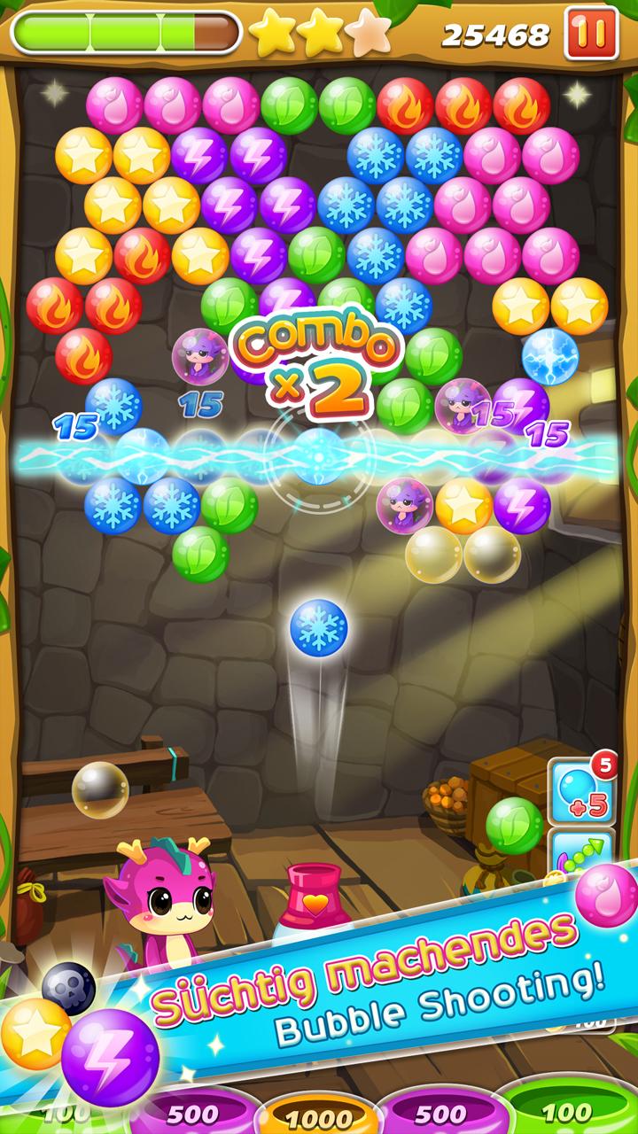 Android application Bubble Shooter Legend screenshort