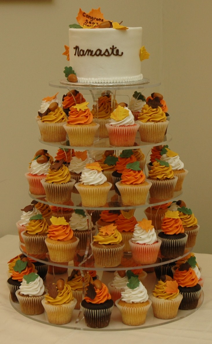 Autumn Wedding Cake and