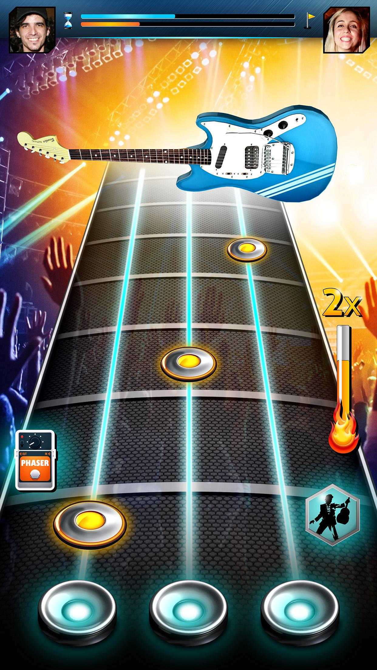 Android application Rock Life - The Guitar Legend screenshort
