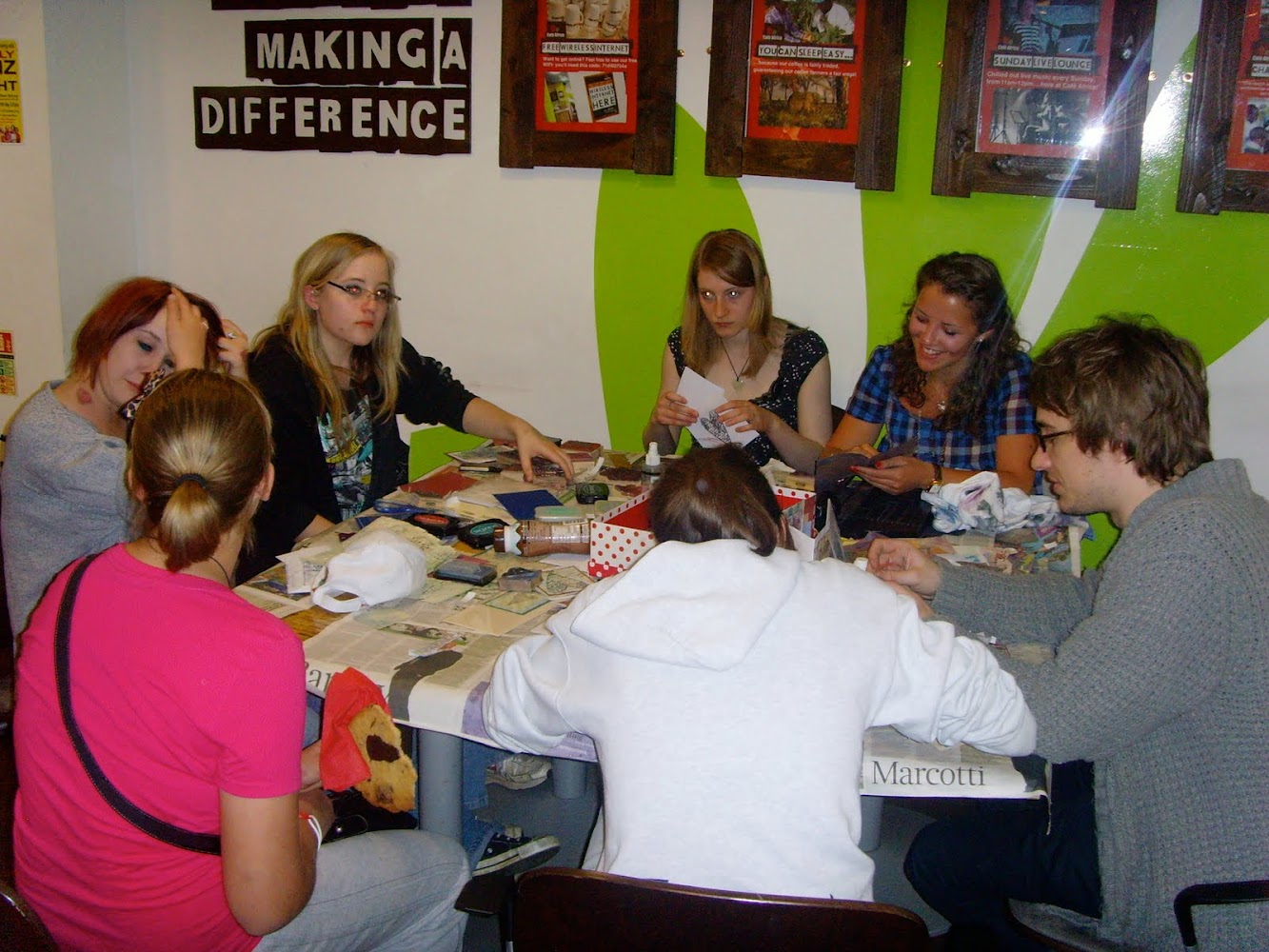 Card Making at Cafe Africa!