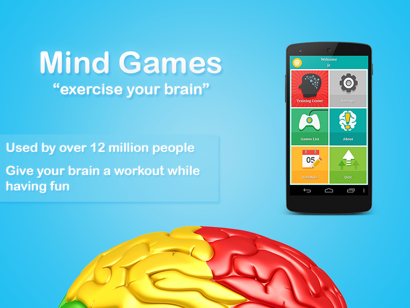 Android application Mind Games screenshort
