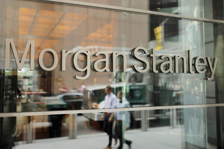 Morgan Stanley's office building in New York, the US. Picture: REUTERS/LUCAS JACKSON