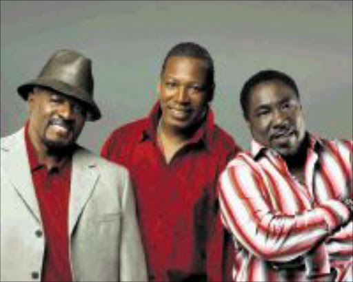 POLISHED TRIO: Eddie Levert, Walter Wiliams and Eric Grant are set to thrill local fans in October. 02/08/2009. © Unknown.