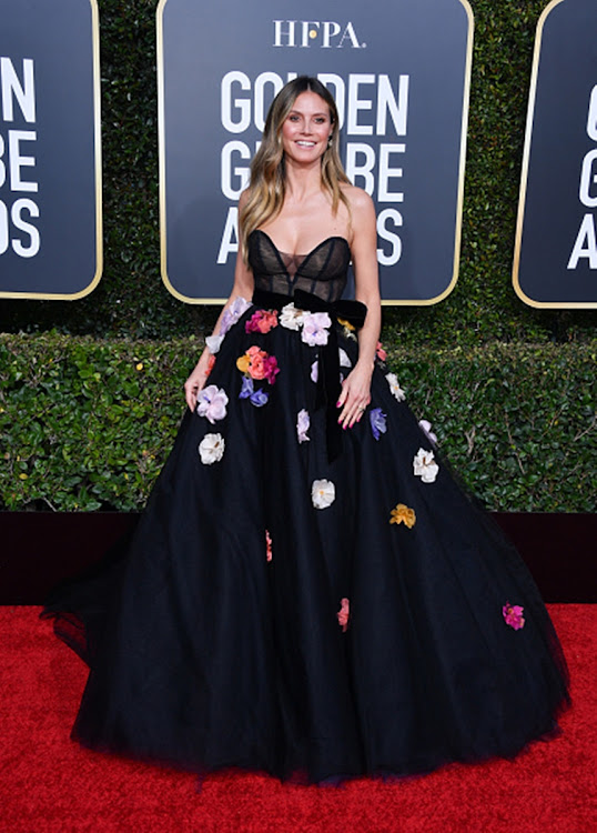 Heidi Klum attends the 76th Annual Golden Globe Awards.
