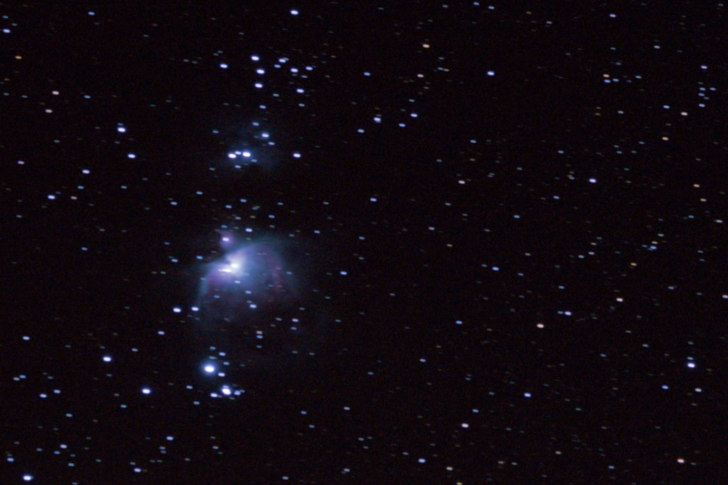 9f Orion M42 via T1i DSS  