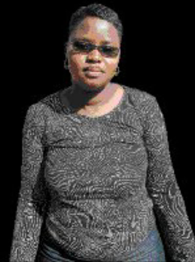 MISERY: Busisiwe Khoza. Pic. Langelihel Chagwe. 14/08/07. © Sowetan.