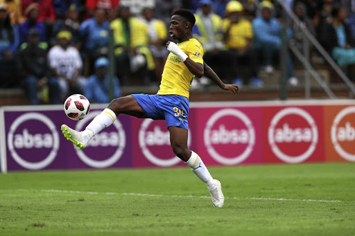 Phakamani Mahlambi of Mamelodi Sundowns.