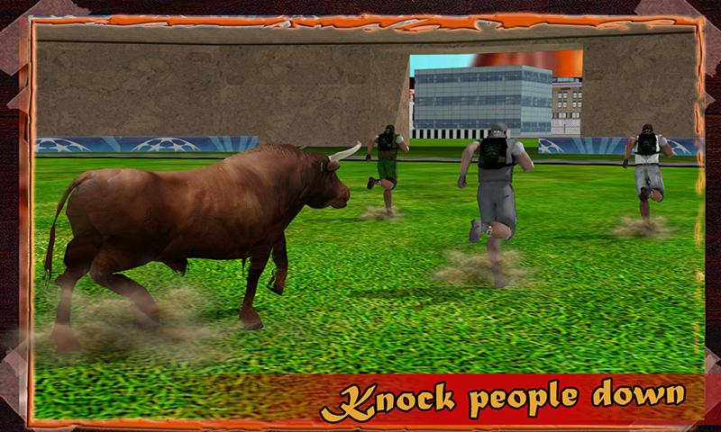 Android application Wild Bull Simulation screenshort