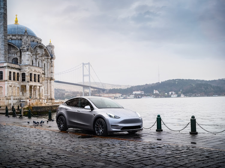 The NHTSA opened a preliminary evaluation after it received 12 complaints from owners of 2023 Tesla Model 3 and Model Y, pictured, vehicles.