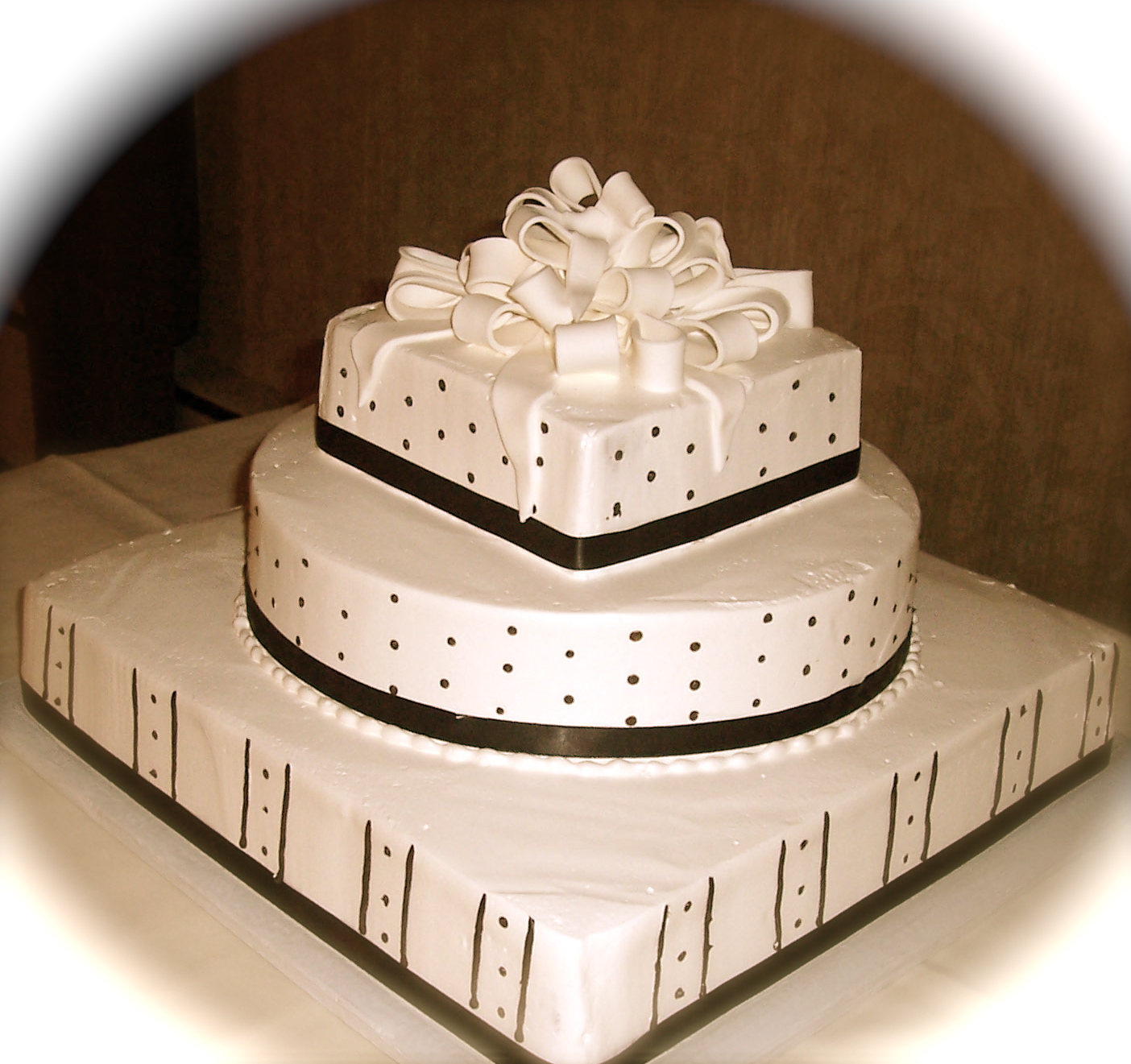 This beautiful wedding cake
