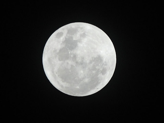 Supermoon di langit Jakarta