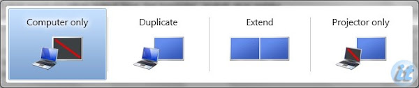 Setting output monitor di Windows 7