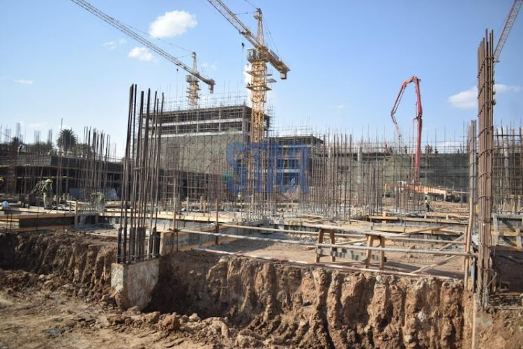 On going construction works have already kicked off at the Jevanjee estate formally known as Bachelor quarters where 1,900 units will be set up on September 27, 2021