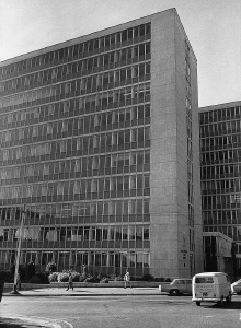 John Vorster Square police station in central Johannesburg, where Dr Neil Aggett died in detention in 1982.