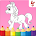 Unicorn coloring book for kids