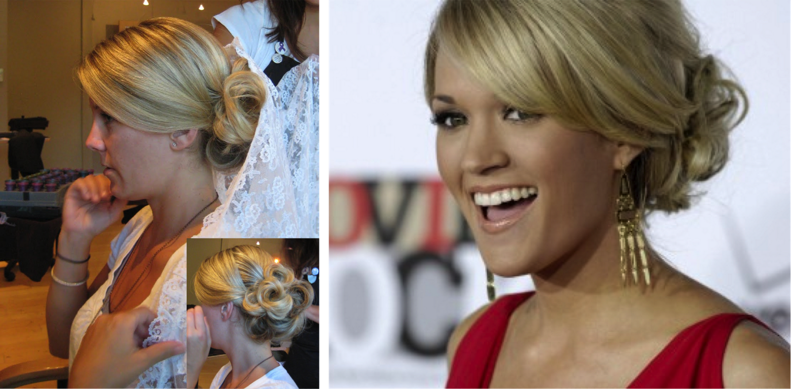 Carrie Underwood Wedding Hair