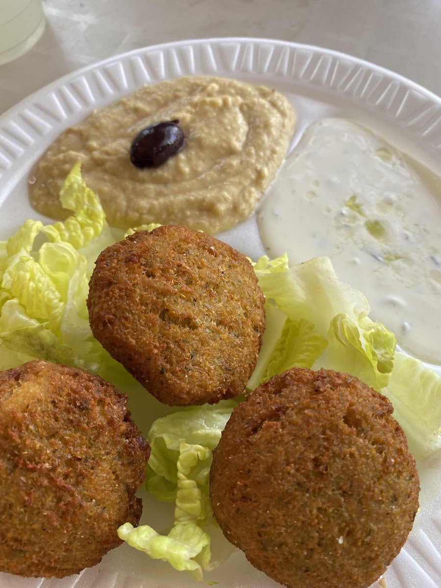 Falafel Hummus