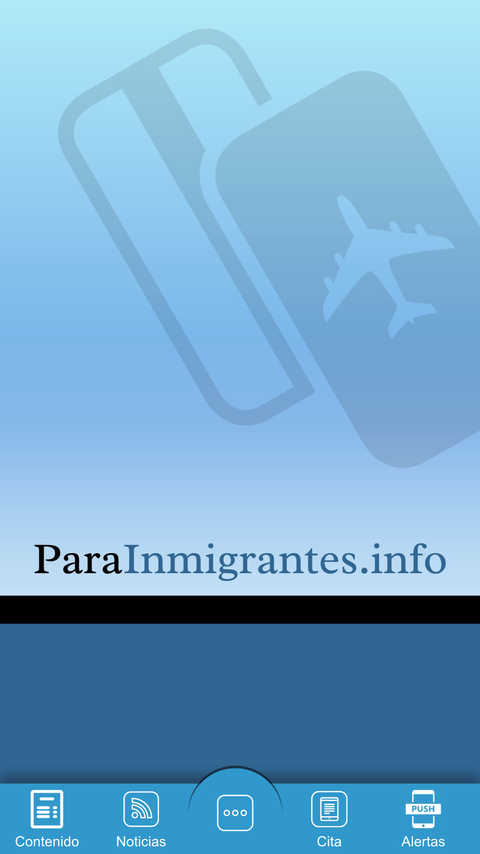 Android application Parainmigrantes.info screenshort
