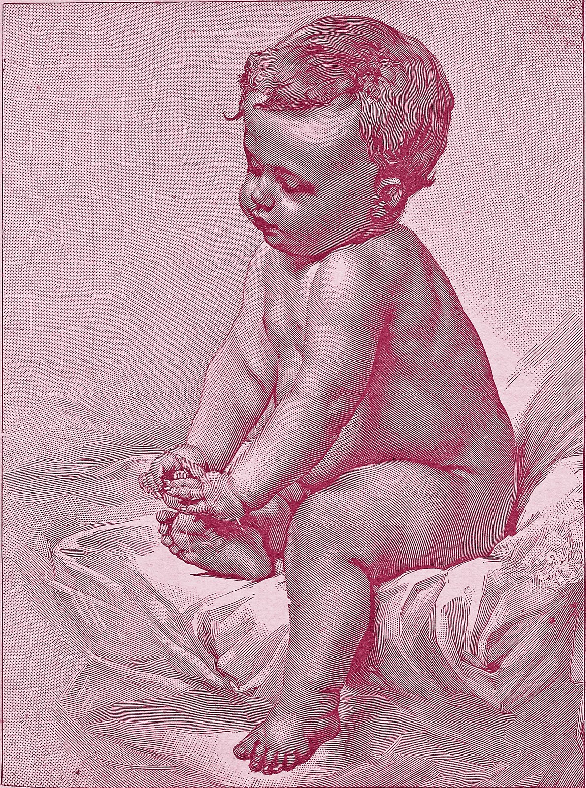 Clip Art - Victorian Baby