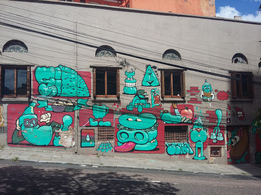 Arte De Rua - Azulao Dentuço