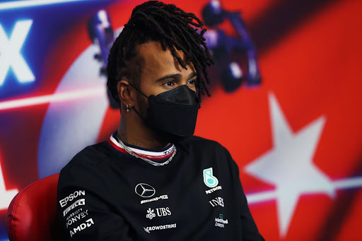 Lewis Hamilton talks in the drivers' press conference on Thursday October 7 ahead of the F1 Grand Prix of Turkey at Intercity Istanbul Park in Istanbul, Turkey.