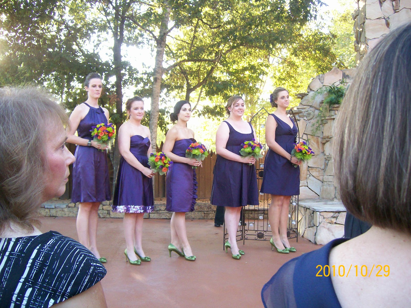 purple dresses for weddings