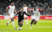 CATCH ME IF YOU CAN: Kermit Erasmus of Pirates loses his Free State Stars markers last night Picture: GALLO IMAGES