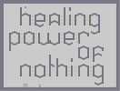 Thumbnail of the map 'Healing Power Of Nothing'