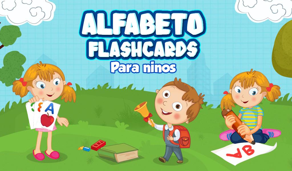 Android application Alphabets Flashcards For Kids screenshort