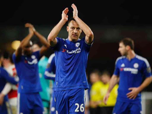 Chelsea's John Terry applauds the fans at the end of the match between Arsenal v Chelsea at Emirates Stadium - 24/1/16 Reuters / John Sibley