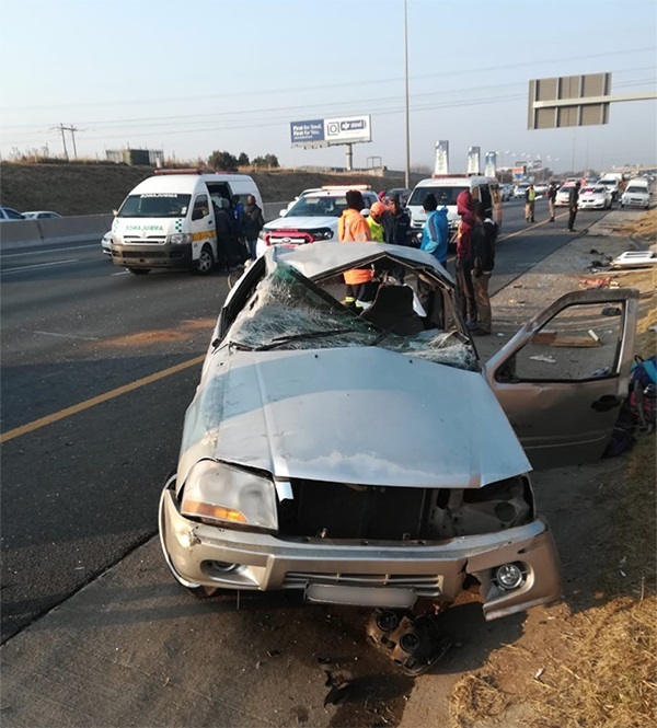 27 people sustained injuries ranging from minor to serious when the bakkie they were travelling in rolled on the N1 North in Strijdom Park, Johannesburg, on Saturday morning.