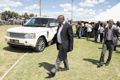 Julius Malema and the R1.2-million Range Rover
