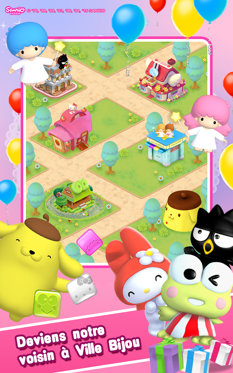 Android application Hello Kitty Jewel Town! screenshort