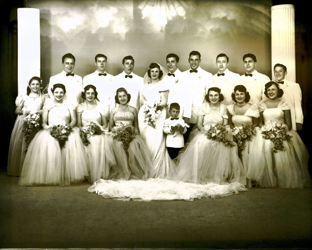 1950s wedding dresses