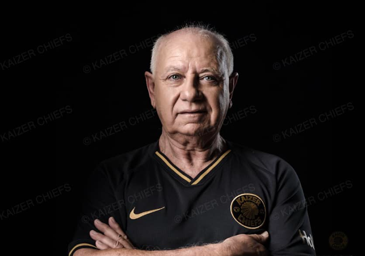 A profile picture taken of 1980s Kaizer Chiefs legend ‘Jingles’ Pereira on the occasion of the club’s 50th anniversary in 2020