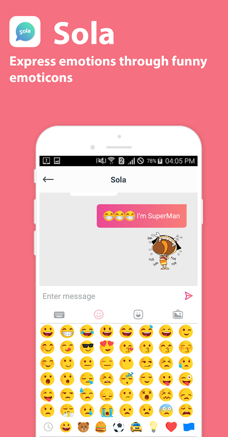 Sola - Stranger chat, Anonymous chat & Date — приложение на Android