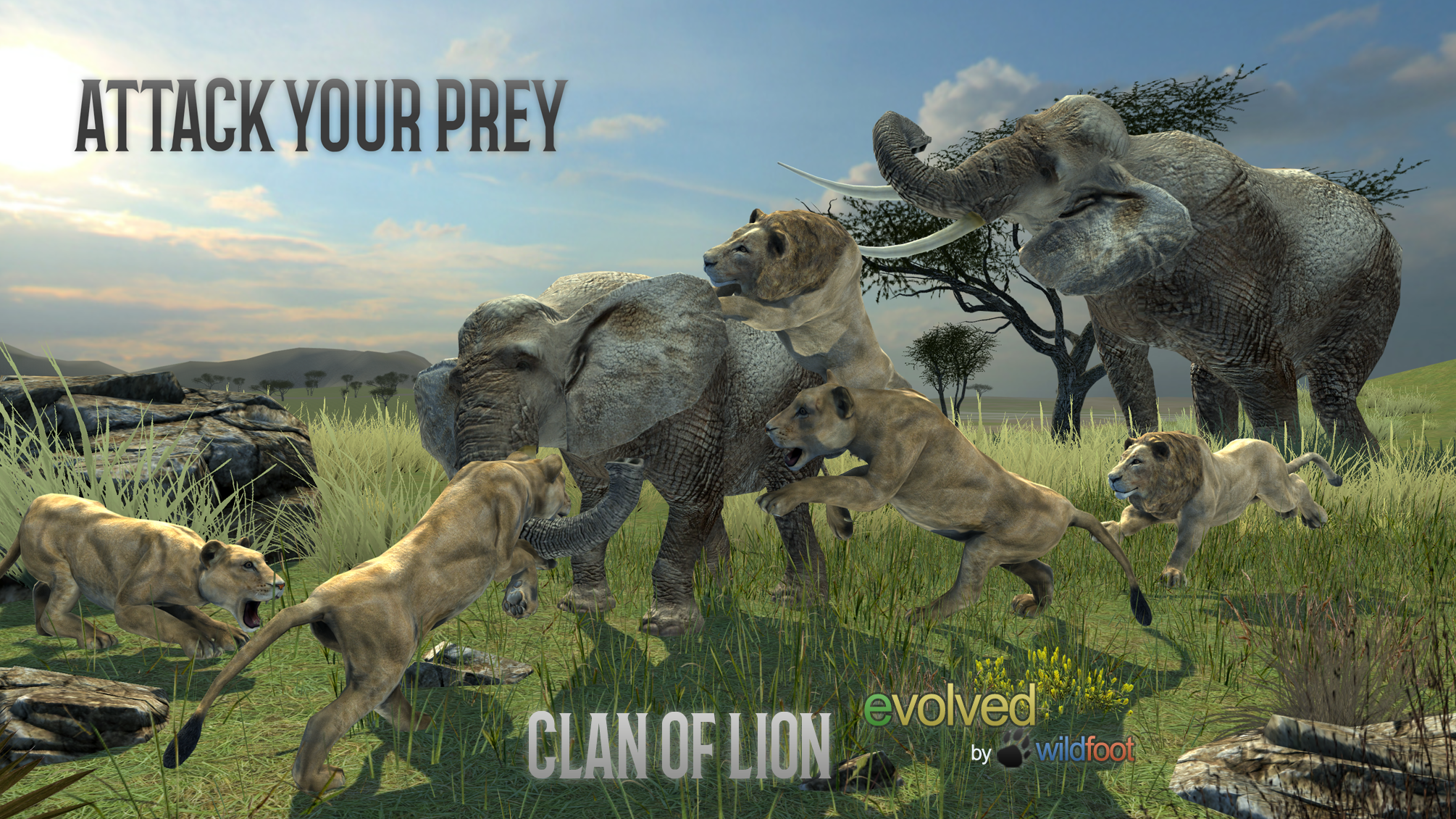 Android application Clan of Lions screenshort