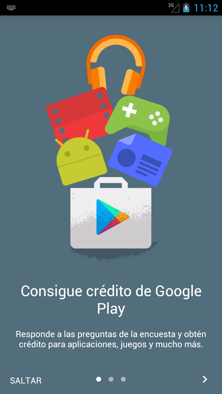 Android application Google Opinion Rewards screenshort