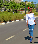 Miss Eagle SA contestant Smangele Nyathi