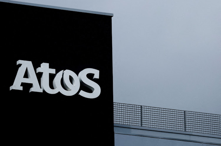 The logo of Atos is seen on a company building in Nantes, France. File photo: STEPHANE MAHE/REUTERS