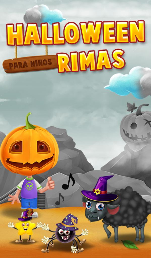 Android application Halloween Kids Fun Rhymes screenshort