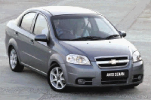 PRACTICAL: Chevrolet Aveo is easy to drive especially its small turning circle. Cicra 2008. Pic. Unknown.