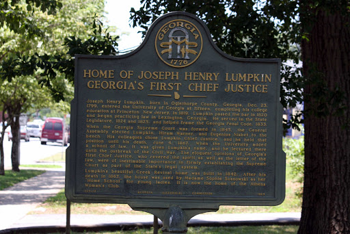 Joseph Henry Lumpkin, born in Oglethorpe County, Georgia, Dec. 23, 1799, entered the University of Georgia at fifteen, completing his college education at Princeton, New Jersey, in 1819. Lumpkin...