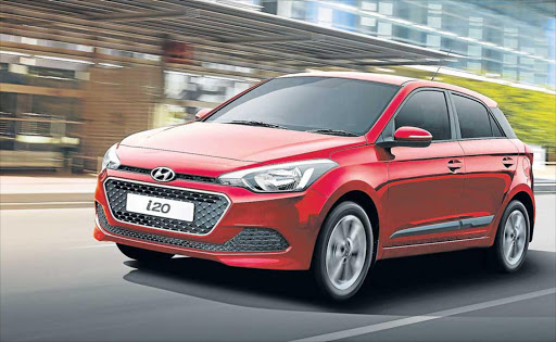 EASY ON THE EYE: Hyundai has expanded its i20 range to include a 1. 4-litre automatic version Picture: QUICKPIC